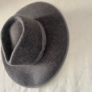 Gray Wool Hat